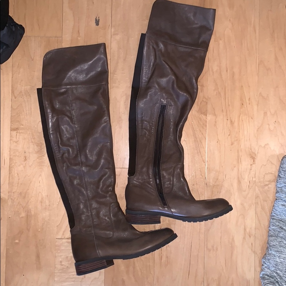 BP Brown over the knee boots